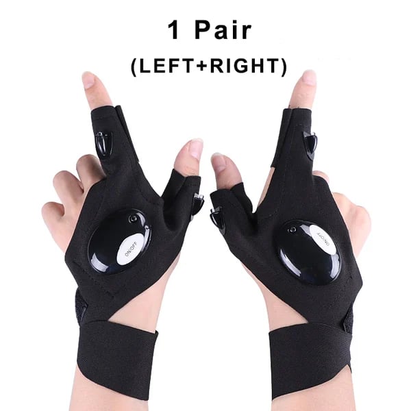 Luminous Hand-Free LED Gloves